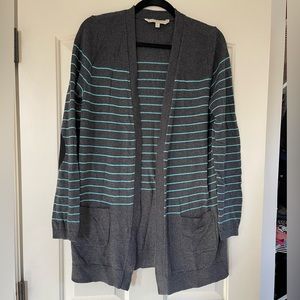 41 Hawthorn by Stitch Fix Striped Cardigan Sweater